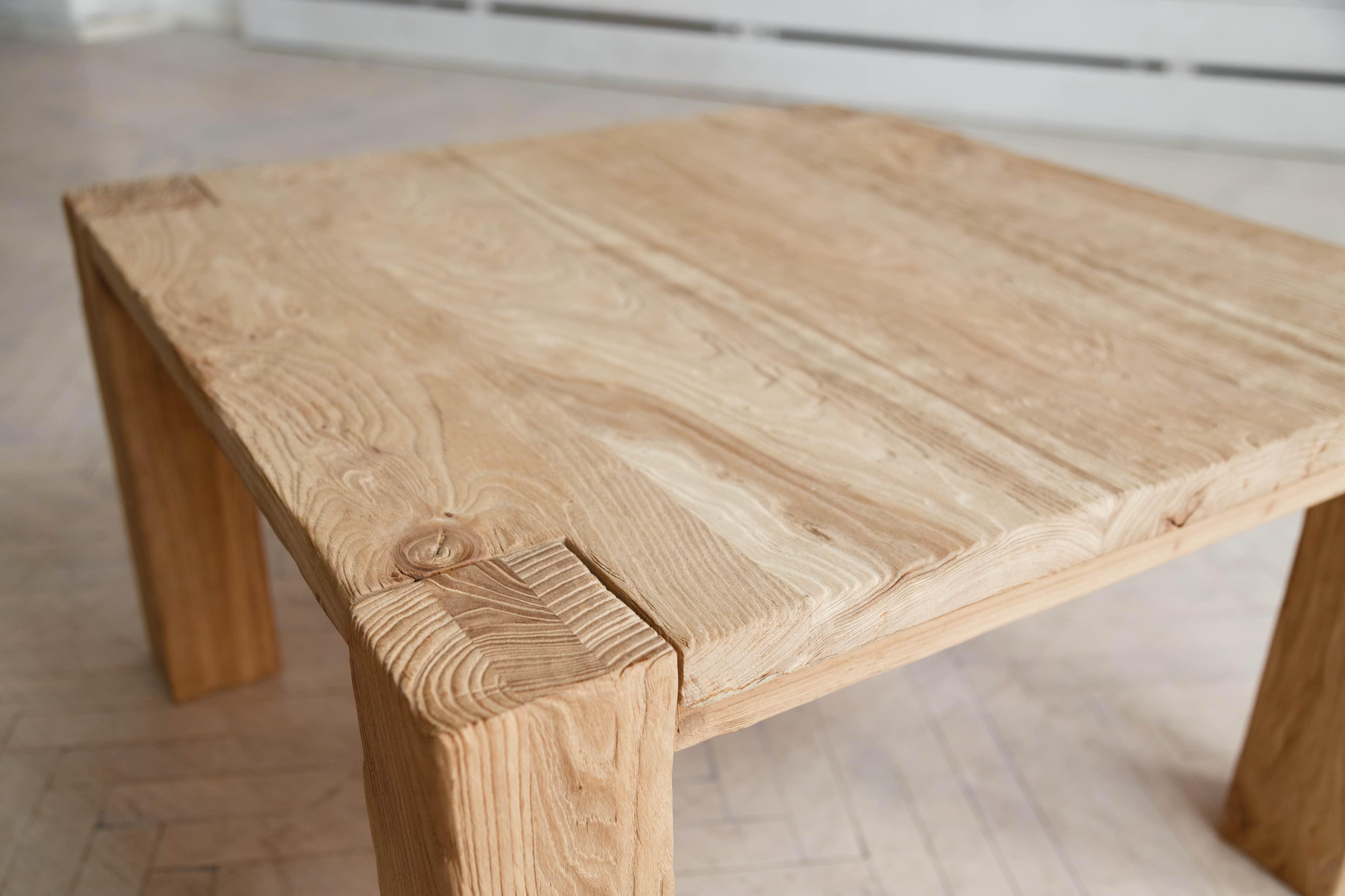 Кофейный столик в амбарном стиле, 900*900мм h 400 мм