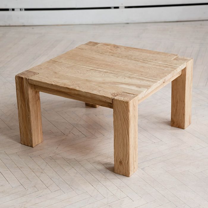 Кофейный столик в амбарном стиле, 900*900мм h 400 мм